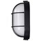 Nuvo LED Oval Bulk Head Fixture, Black Finish with White Glass 62/1391 - alternate 2